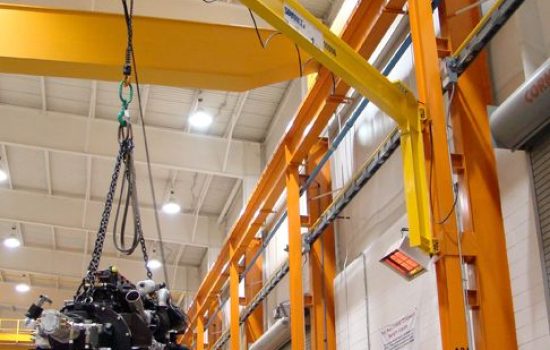 Wall-Mounted Jib Cranes _ Mobile & Permanent _ Spanco